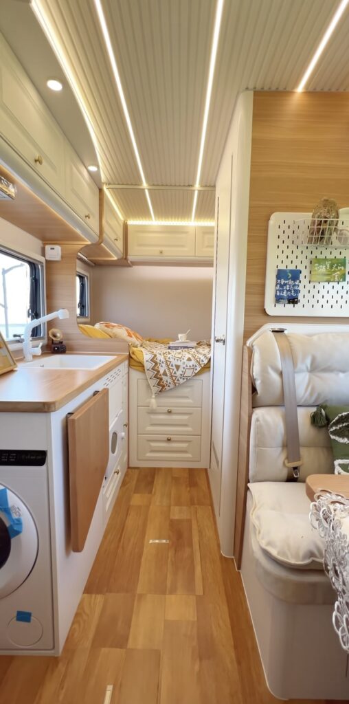 Cost-effective lightweight aluminum RV kitchen cabinet multifunction camper caravan motorhome rv furnitiure