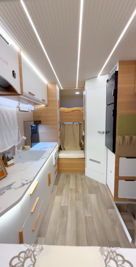 Custom RV furniture aluminum honeycomb campervan cabinets OEM manufacturer