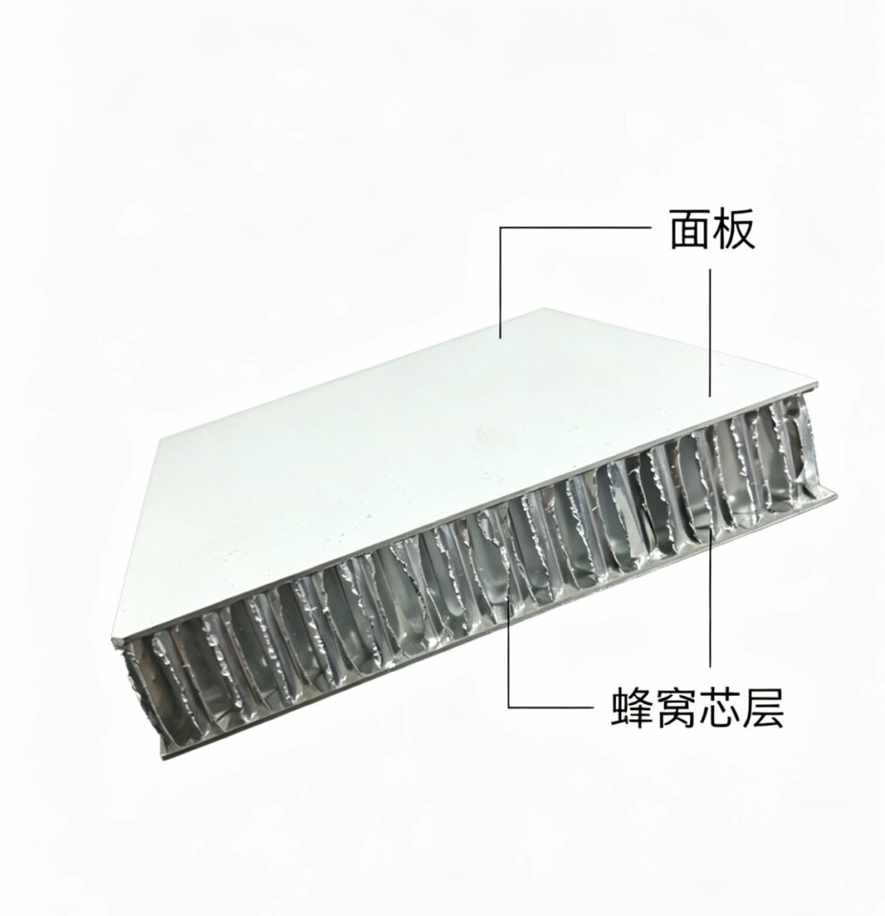 aluminum honeycomb structure cross section for RV furniture lightweight high strength panel
