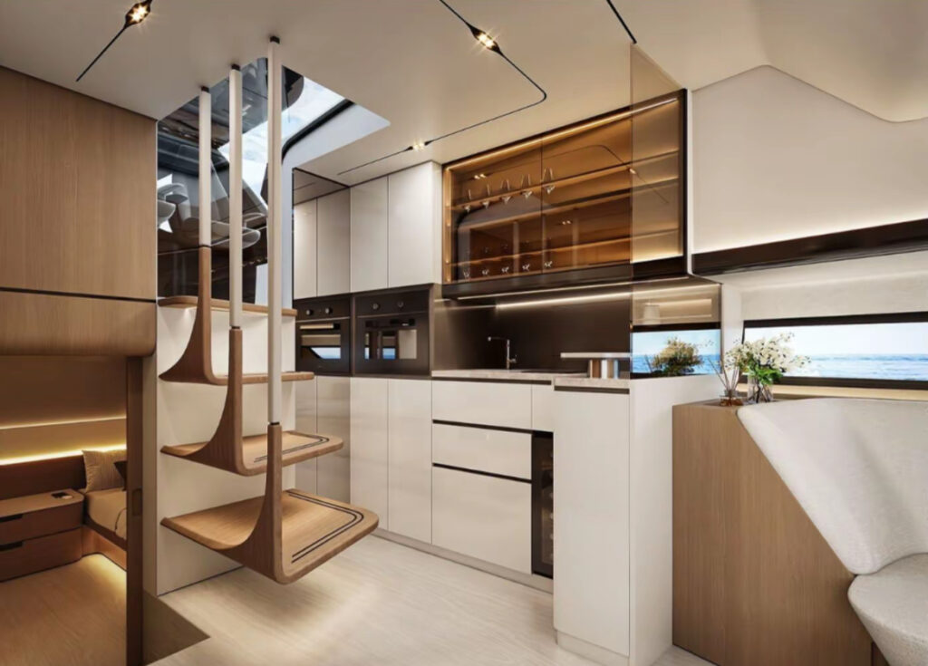 yacht interior furniture modern marine design cabinet layout