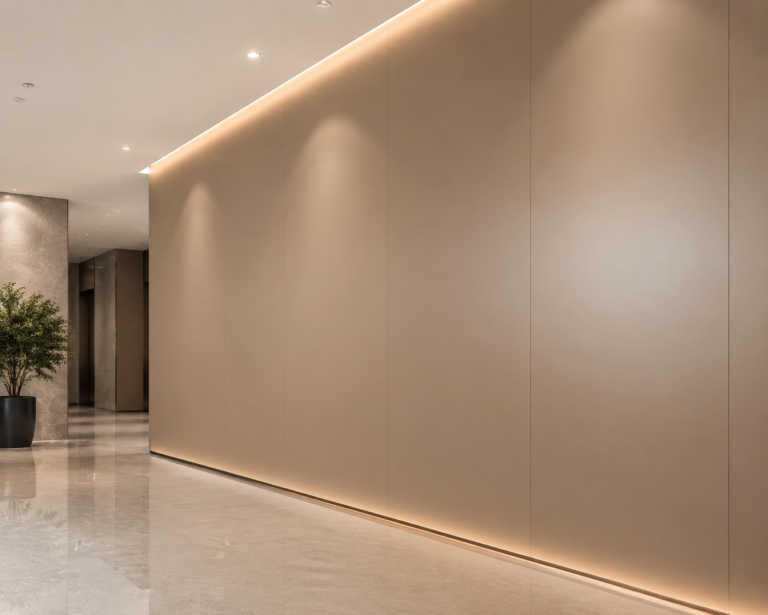 Seamless Joint Wall Panels: How to Create a Clean Interior Surface | CHINA PANDA PANEL seamless joint aluminum honeycomb wall panels for interior cladding