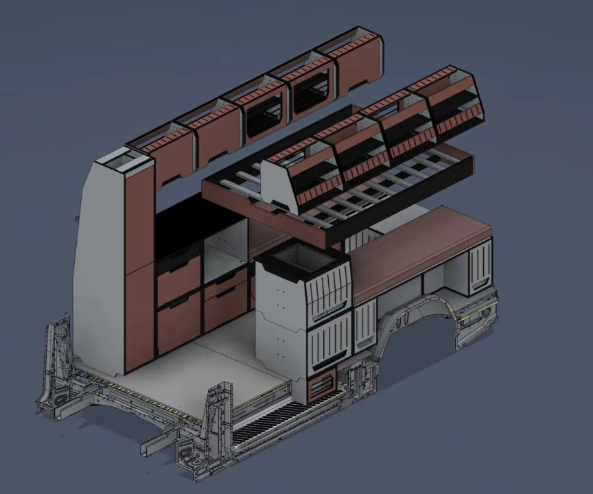 Aluminum honeycomb panel lightweight RV structure design