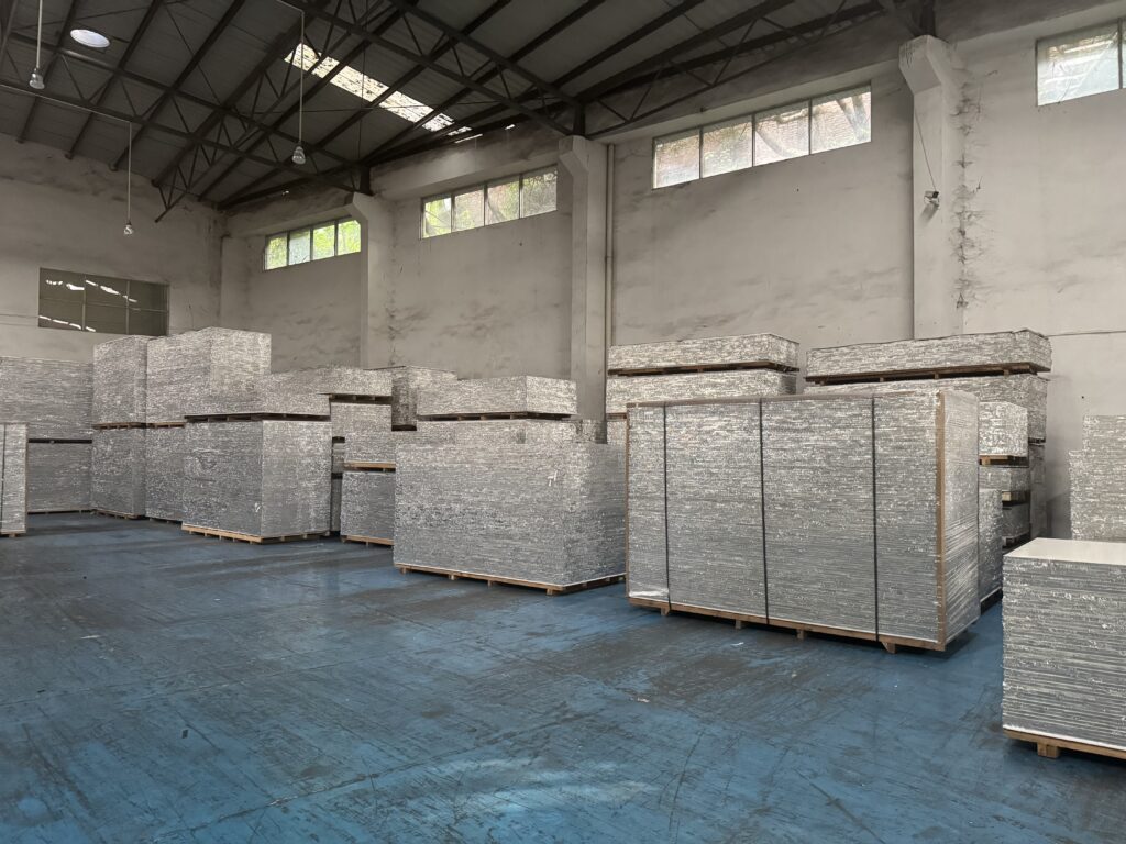 Aluminum honeycomb panels for RV and camper manufacturing
