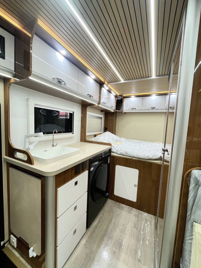 Aluminum honeycomb panels for RV interior applications