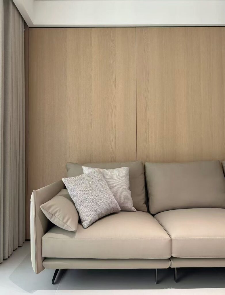 Aluminum honeycomb wall cladding application