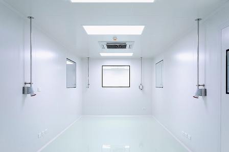 Cleanroom wall panel application