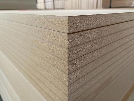 MDF panel for comparison with aluminum honeycomb panel